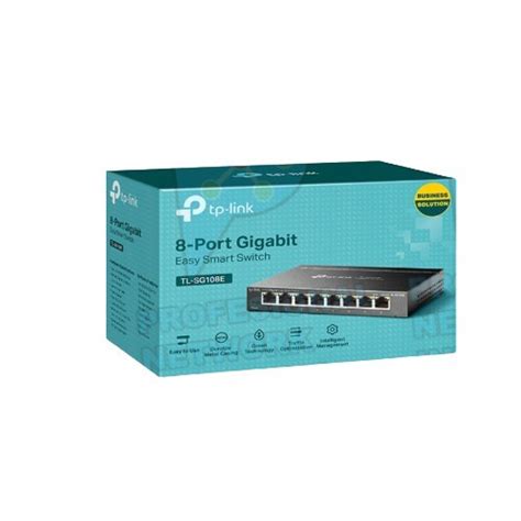 TP-LINK TL-SG108E 8-Port/8 Port Gigabit Easy Smart Switch/TL SG108E ...