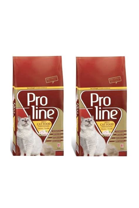 Pro Line Proline Tavuklu Yetişkin Kuru Kedi Maması 1 5 Kg 2 Adet