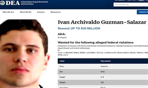 Eu Va Por Jefe De Seguridad De Iván Archivaldo Guzmán Lo Acusa De