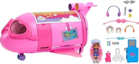 Barbie Extra Fly Avion Set De Juego 15 Piezas Incluye Muñeca Envío gratis