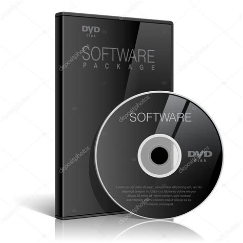 Caso Realista Negro Para DVD O CD Disco Con DVD O CD Disco Texto