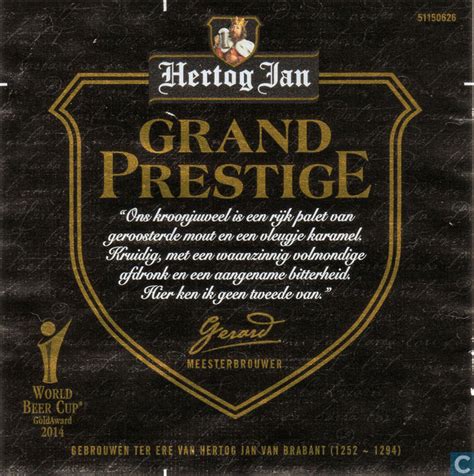 Hertog Jan Grand Prestige - 2015 - Hertog Jan, Arcen - Catawiki