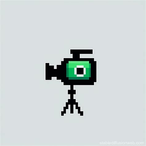 Video Camera Pixel Art Icon Stable Diffusion Online