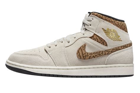 BUY Air Jordan 1 Mid SE Brown Elephant Kixify Marketplace