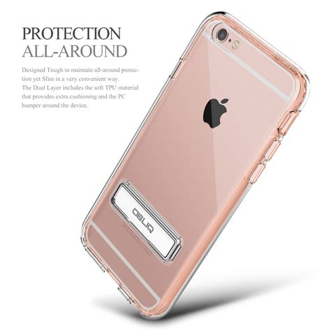 Obliq Naked Shield IPhone 6 Plus Case Rose Gold
