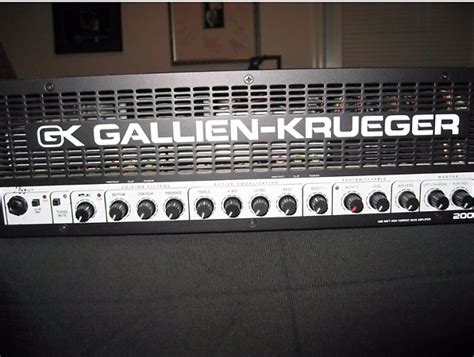 Gallien Krueger 2000rb Black Reverb