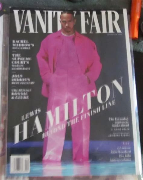 VANITY FAIR MAGSEP Septembre 2022 Lewis Hamilton Beyond The Finish