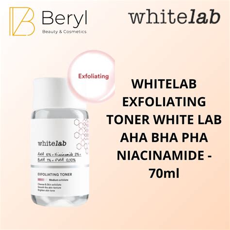 Jual Whitelab Exfoliating Toner White Lab Aha Bha Pha Niacinamide