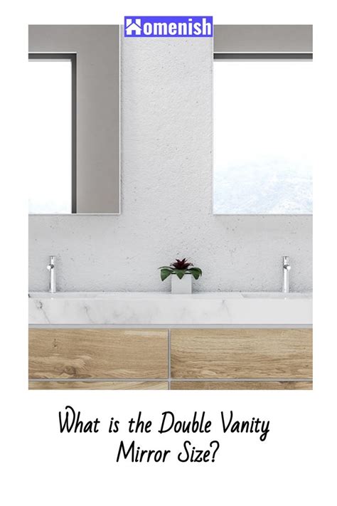 What Is The Double Vanity Mirror Size In Bathroom Vanity Sizes