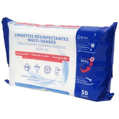 Lingettes désinfectantes multi usages Drexco Médical