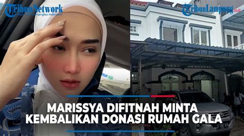 Marissya Icha Ngaku Difitnah Minta Kembalikan Donasi Rumah Keponakan