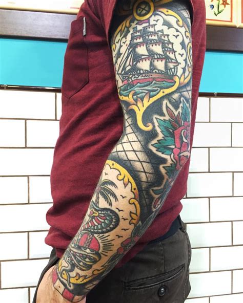 Half Sleeve Filler Tattoos