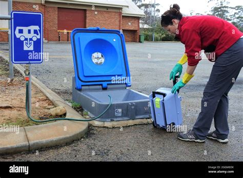 Chemical Toilet Waste Disposal Point High Resolution Stock Photography