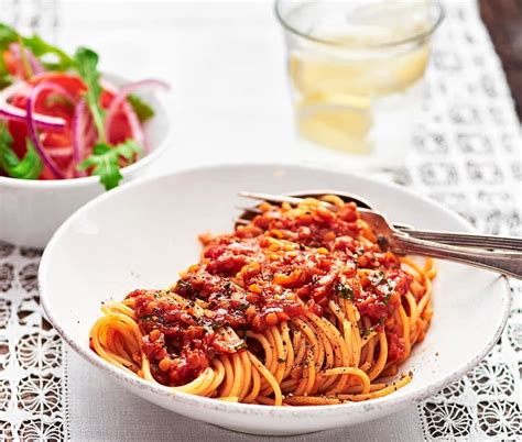 Spaghetti Med Linsbolognese Recept ICA Se