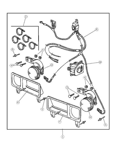 Dodge Fog Lamp Assembly Passenger Side Rh Ab