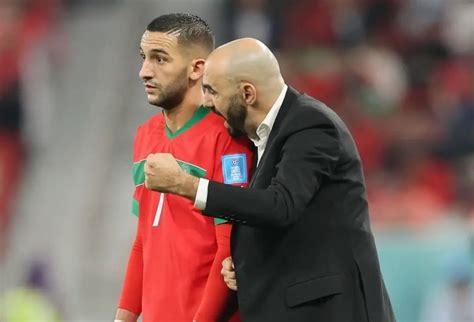 الركراكي يولي حكيم زياش الكثير من الإهتمام جريدة المنتخب