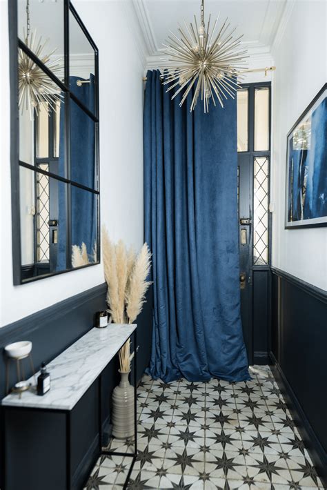 Hallway Curtains Unpacked The Best Colours Length And Ideas Sleek