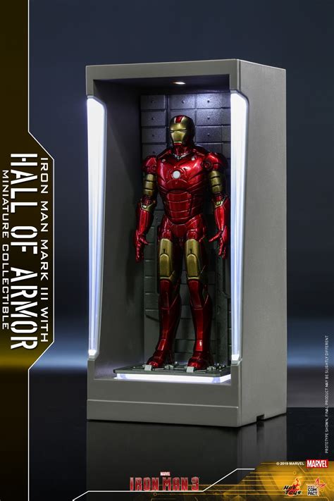 Hot Toys MMSC 05 12 Iron Man 3 Hall Of Armor Hot Toys Complete Checklist