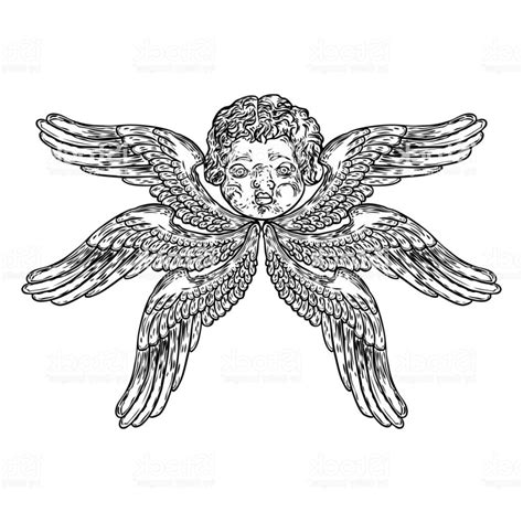 Baby Angel Wings Vector at Vectorified.com | Collection of Baby Angel ...