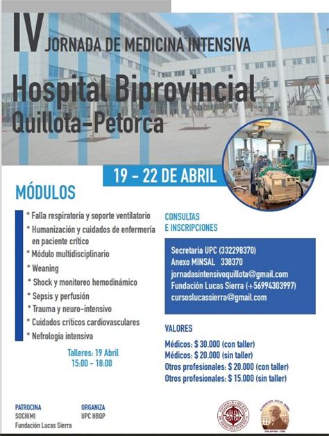 Hospital Biprovincial Quillota Petorca SSVQ On Twitter Entre El 19 Y