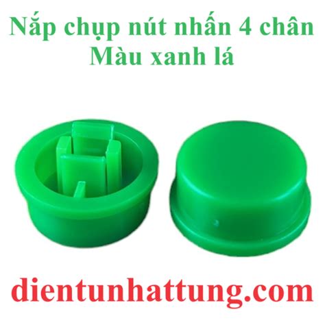 NẮP CHỤP NÚT NHẤN XANH DƯƠNG NẮP NÚT NHẤN 4 CHÂN