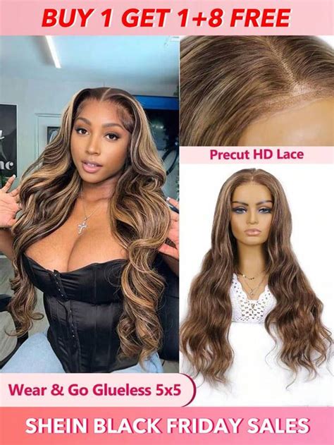 Piano Honey Blonde Highlight 4 27 Body Wave Human Hair Pre Cut