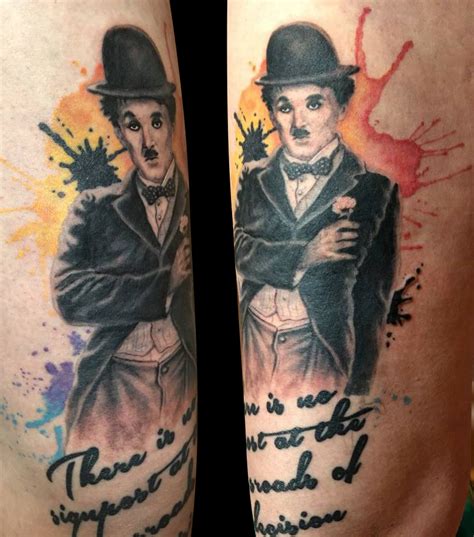 Charlie Chaplin2 KGB Tattoo