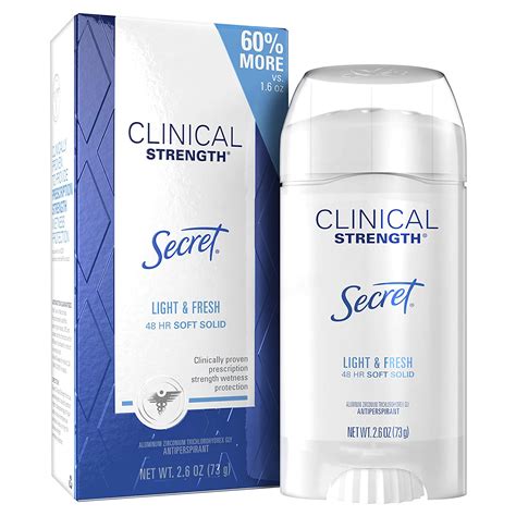 Secret Antiperspirant Clinical Strength Deodorant For Women Soft Solid