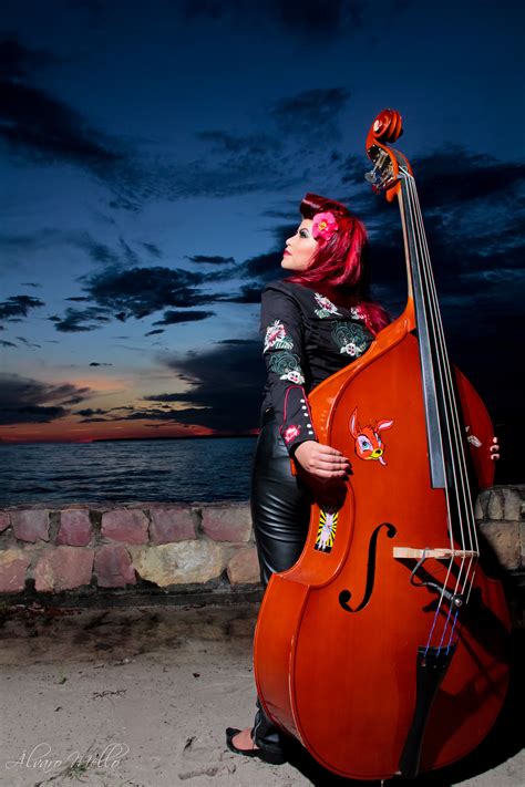 Rockabilly Bass Me And My Bass Double Bass Upright Bass Bunny Rockmount Western