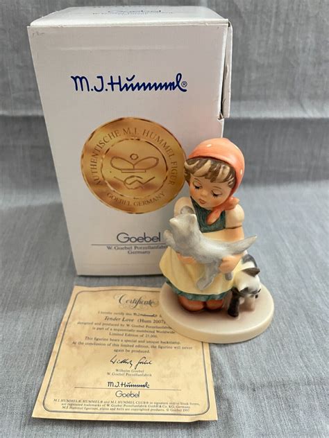 Hummel Goebel Figurine Tmk Tender Love Coa Limited Original Box