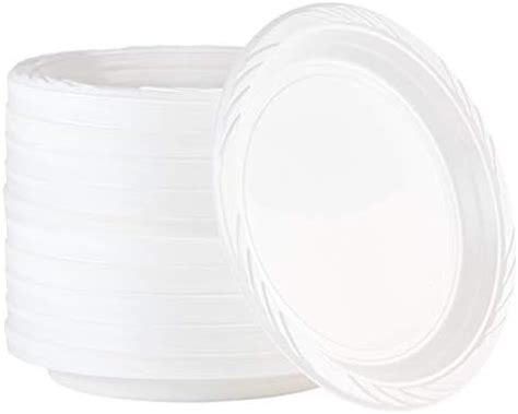 Amazon Plasticpro Count Disposable Inch White Plastic