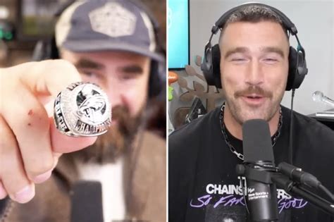 NFL star Jason Kelce reveals his latest 'hilarious' Super Bowl ring ...