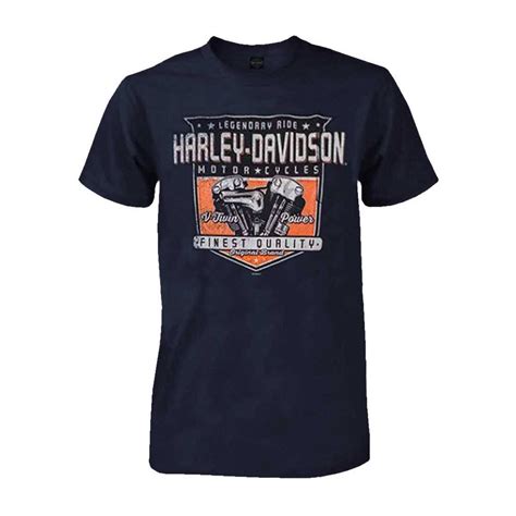 Harley Davidson Harley Davidson Mens Finest V Twin Short Sleeve