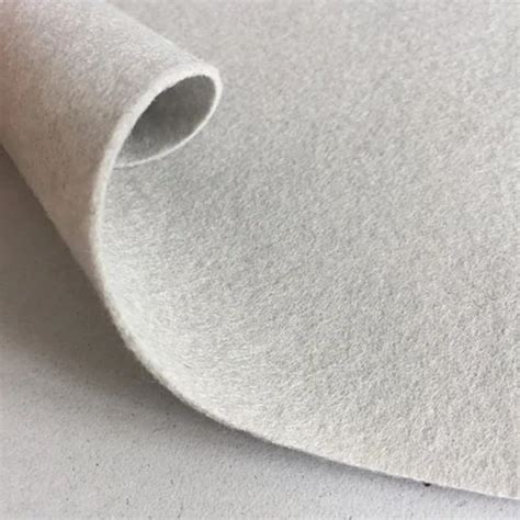 White Non Woven Needle Punch Cotton Felt At Rs Square Meter In