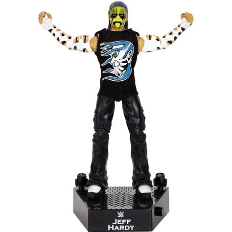 WWE Elite Collection Jeff Hardy Wrestling Action Figure with Entrance ...