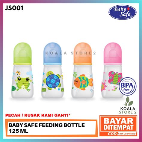 Jual Baby Safe Embosssed Feeding Bottle Botol Susu Bayi Ml