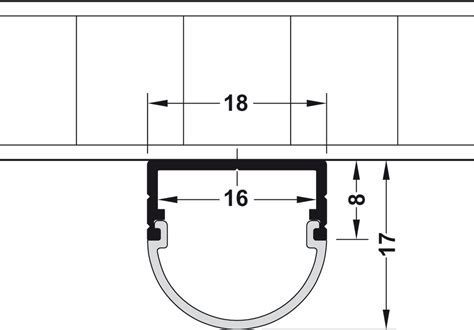 Profile For Under Mounting H Fele Loox Profile For Led Strip