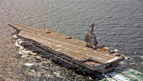 El Uss Gerald R Ford Portaviones Más Avanzado Del Mundo Sufre Un Fallo En Sus Sistemas Para