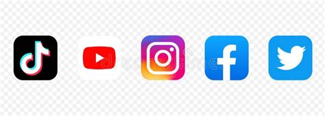 Logo Facebook Instagram Tiktok Youtube Tổng Hợp Biểu Tượng Mạng Xã Hội