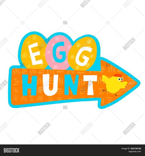 Easter Eggs Hunt. Vector & Photo (Free Trial) | Bigstock