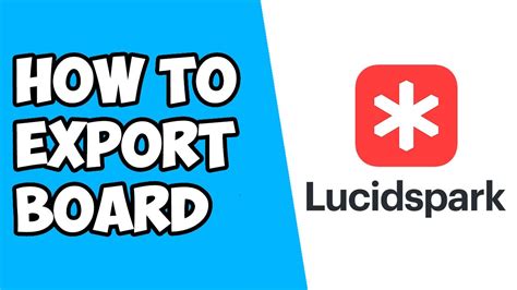 How To Export Board In Lucidspark YouTube