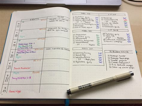 Morning Dump Journal Weekly Spread For Students