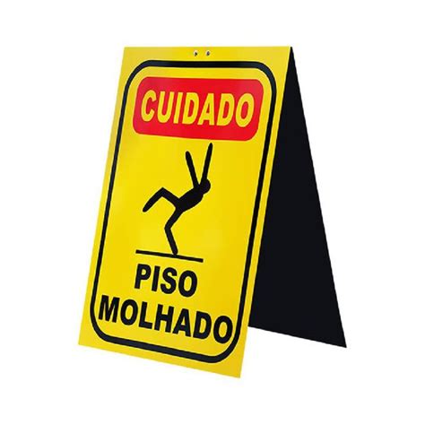 Cavalete Cuidado Piso Molhado 700 30958 Plastcor Mabore