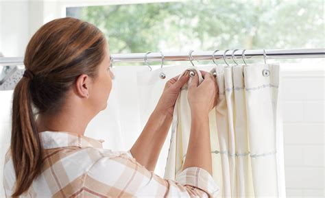 How To Hang A Shower Curtain Rod The Home Depot