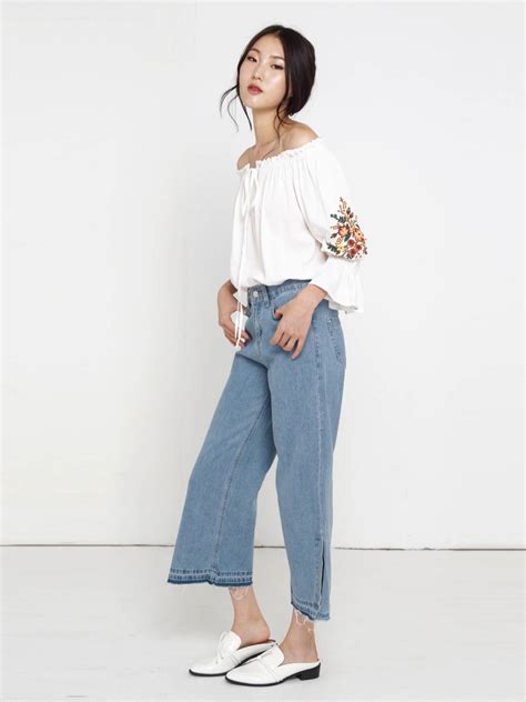 Liam Denim Culottes Shopperboard