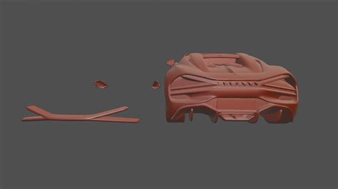 Stl File Bugatti Mistral・3d Print Model To Download・cults