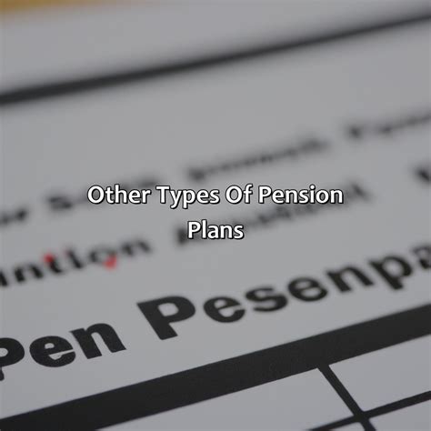 What Are The Different Types Of Pension Plans? - Retire Gen Z