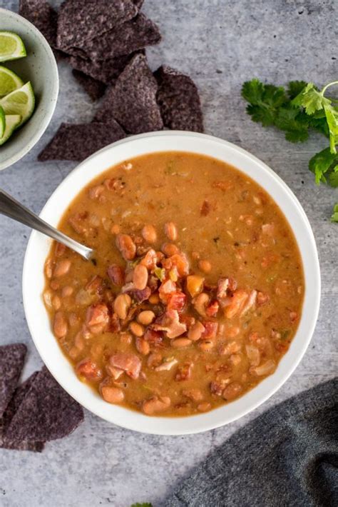 Mexican Pinto Bean Soup Pressure Cooking Today