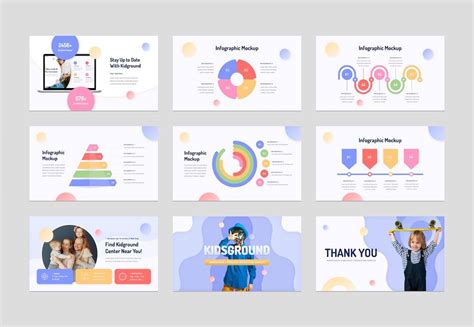 Kindergarten & Preschool Google Slides Presentation Template - Graphue