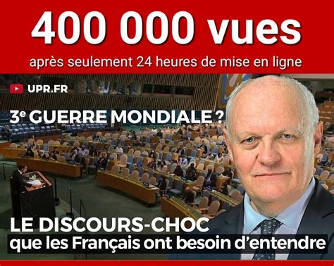 François Asselineau on Twitter 𝗗𝘂 𝗷𝗮𝗺𝗮𝗶𝘀 𝘃𝘂 𝗮 𝗹 𝗨𝗣𝗥 𝗗𝗲𝗷𝗮 𝟰𝟬𝟬